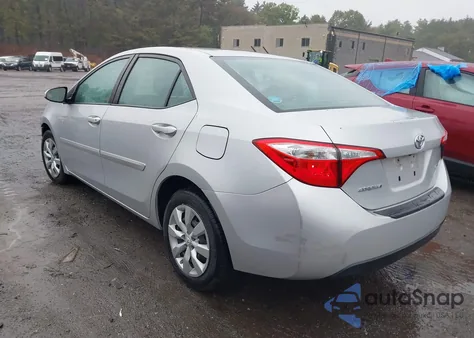 2014 Toyota Corolla Le from USA, damaged, VIN 2T1BURHE0EC223492